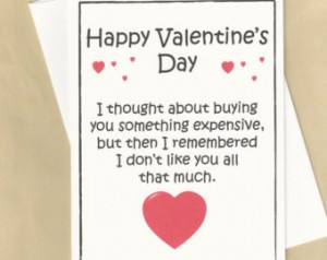 funny valentines cards